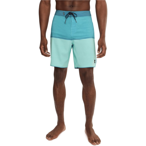 Mens ONeill Hyperfreak Mysto Block Scallop 19 Boardshorts