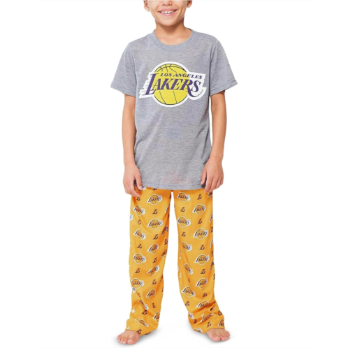 Boys Ultra Game NBA Official Two-Piece Pajama Lounge Pants and Tee Set (Toddler/Little Kid/Big Kid)