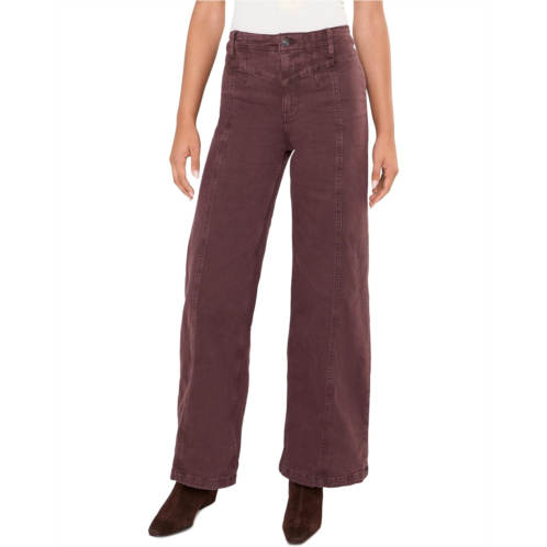 Womens Free People We The Free Libre Wide-Leg Jeans