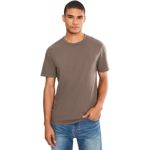 Mens Vince Garment Dye Short Sleeve Crew