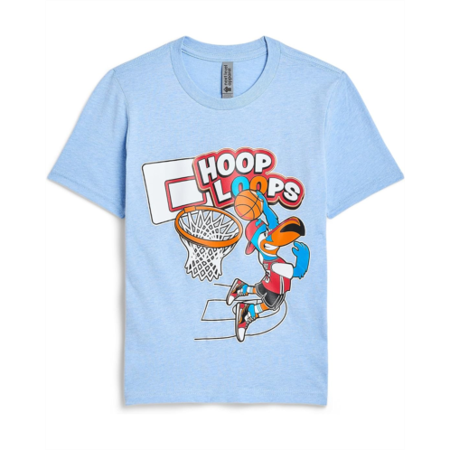 Boys ChalkTalk SPORTS Basketball Short Sleeve T-Shirt - Hoop Loops (Little Kid/Big Kid)