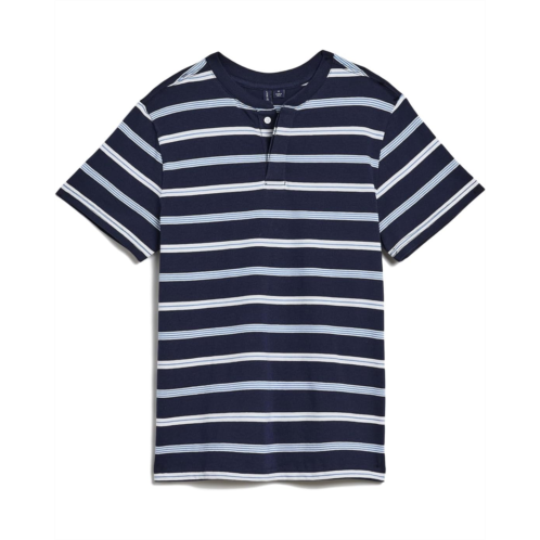 Boys Janie and Jack Stripe Henley (Toddler/Little Kid/Big Kid)