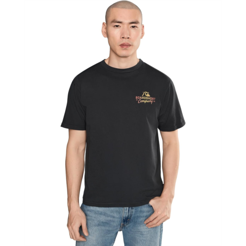 Mens Quiksilver Factory Label Screen Tee