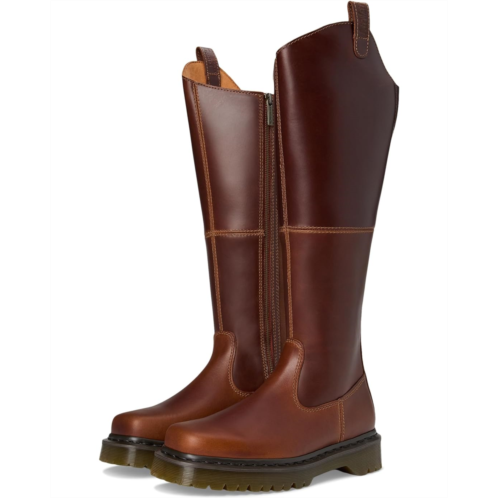 Dr. Martens Womens Dr Martens Amaayah Hi Leather Bex Riding Boots