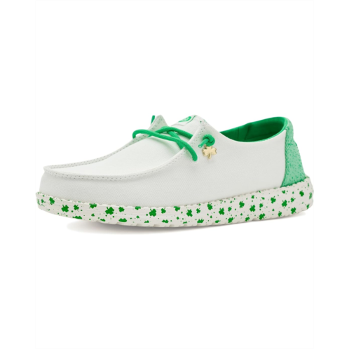 Womens Hey Dude Wendy Shamrock Charm