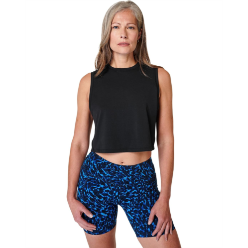 Womens Sweaty Betty Breathe Easy Crop Muscle Tank