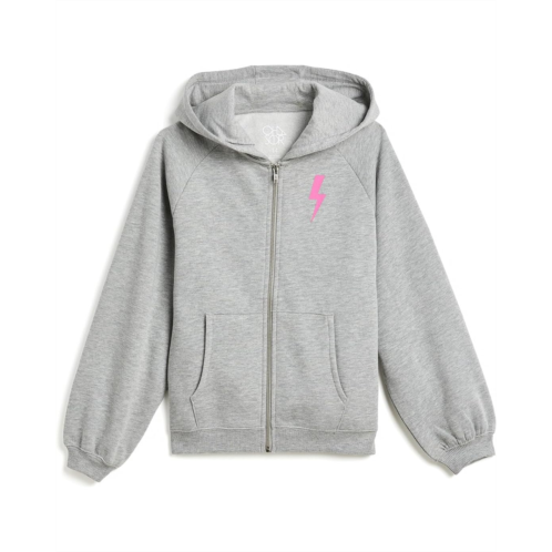 Girls Chaser Kids Vintage Fleece Zip-Up Hoodie (Big Kid)