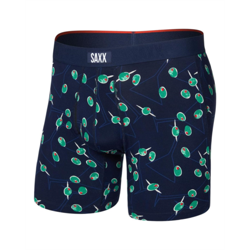 Mens SAXX UNDERWEAR Vibe Xtra Soft Comfort Boxer Brief Fly