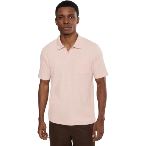 Mens Vince Short Sleeve Johnny Collar