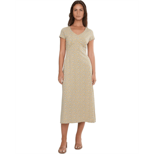 Toad&Co Rose Midi Short Sleeve Dress