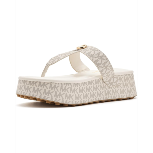 Womens Michael Michael Kors Koya Flip-Flops