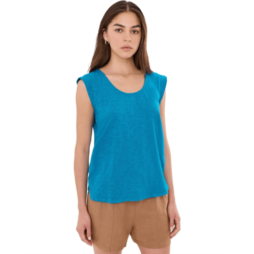 Womens Mod-o-doc Cap Sleeve Scoop Neck Tee