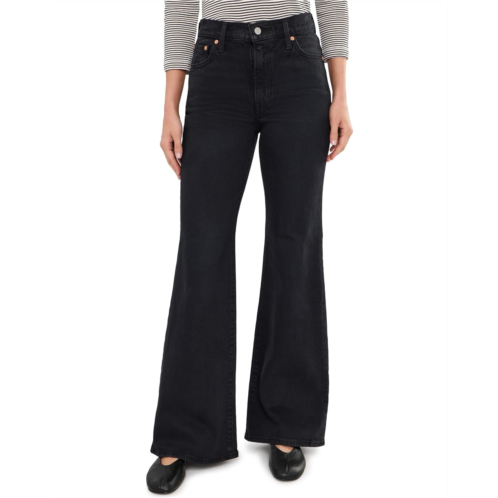Womens Levis Premium Ribcage Flare