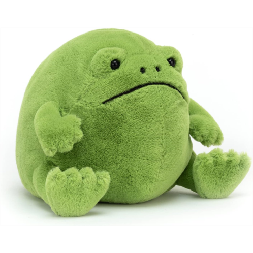 Jellycat Ricky Rain Frog Stuffed Animal Medium 7 inches - Amphibian Plush Toy - Classic Childreninchs Gift