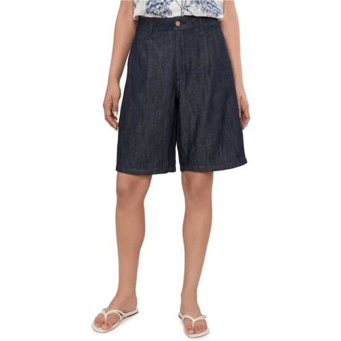 Womens NYDJ Gwen Relaxed Bermuda Denim Shorts