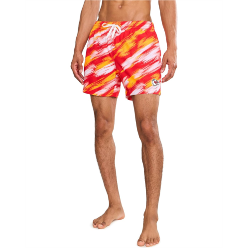 Mens Chubbies The Color Blitz Chiefs 55 (Classic Lined Swim Trunks)