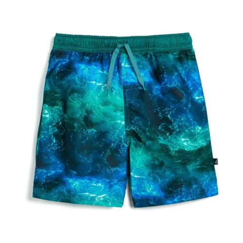 Boys Deux par Deux Waves Swim Trunks (Little Kid)