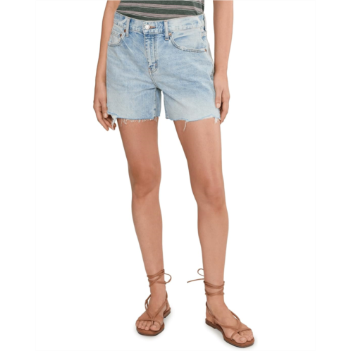 Womens DAZE Crossroads Mid-Rise Loose Shorts