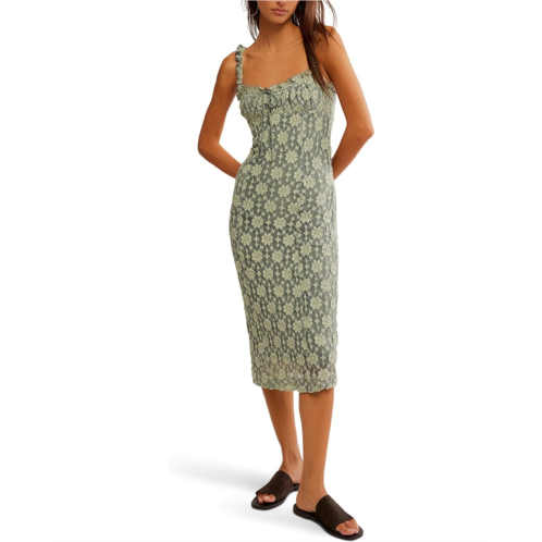 Free People Lucinda Lace Midi