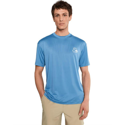 Mens Quiksilver Dna Logo Short Sleeve Surf Tee