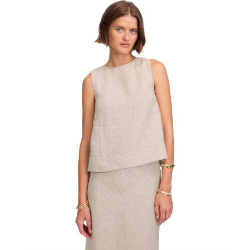 Womens Madewell Suki Top - 100% Linen