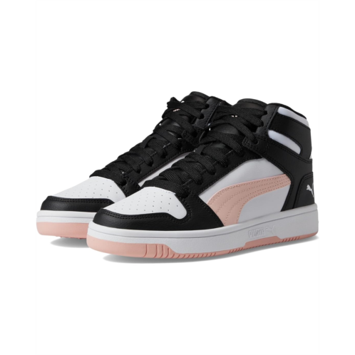 PUMA Kids Puma Kids Rebound Layup Synthetic Leather Sneakers (Big Kid) PUMA Kids Puma Kids Rebound Layup Synthetic Leather Sneakers (Big Kid)