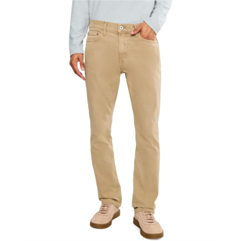 Mens Paige Federal 32” Heritage Slim Straight Fit Jeans In Vintage Feathered Bone