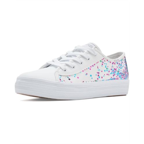 Girls Keds Kids Triple Up Glitter Under Glass (Little Kid/Big Kid)