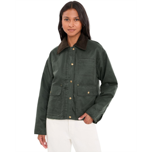 Womens Blank NYC Saddle Up Barn Jacket