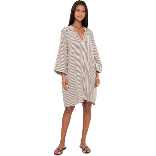 Womens Faherty Dune Cotton Gauze Mina Dress