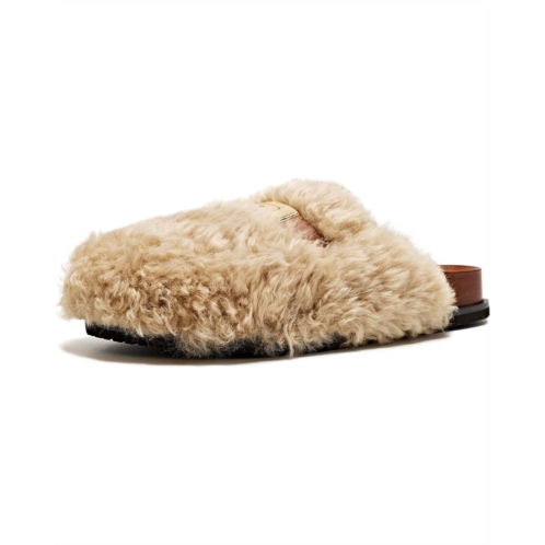 Womens Tory Burch Leelee Shearling Mules
