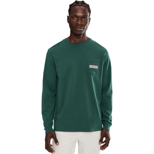 Mens Vineyard Vines Classic Logo Box Long Sleeve Tee