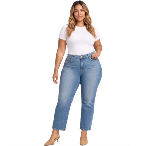 Womens NYDJ Plus Size Super High-Rise Kasey Stovepipe Jeans