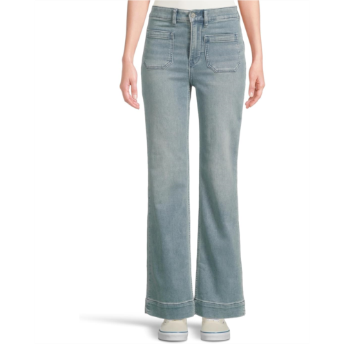 Womens Faherty Stretch Terry Patch Pocket Pants