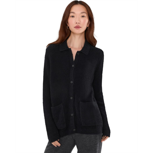 Womens Eileen Fisher Organic Cotton Fluff Cardigan