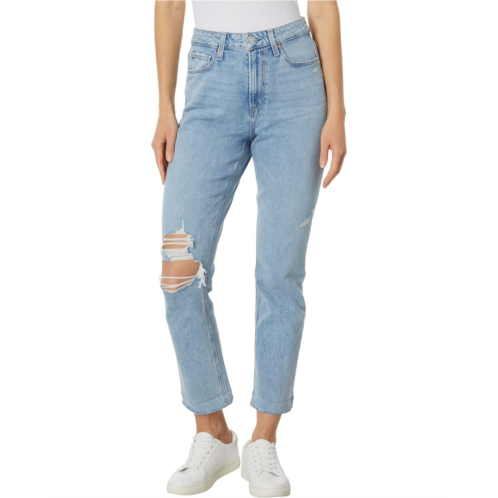 Paige High-Rise Brigitte Raw Hem Cuf in Cori Destructed