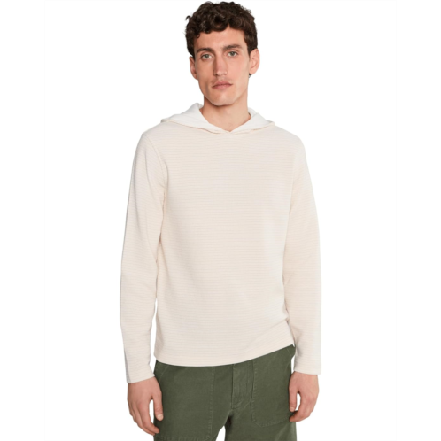 Mens Vince Double Face Pull Over Hoodie