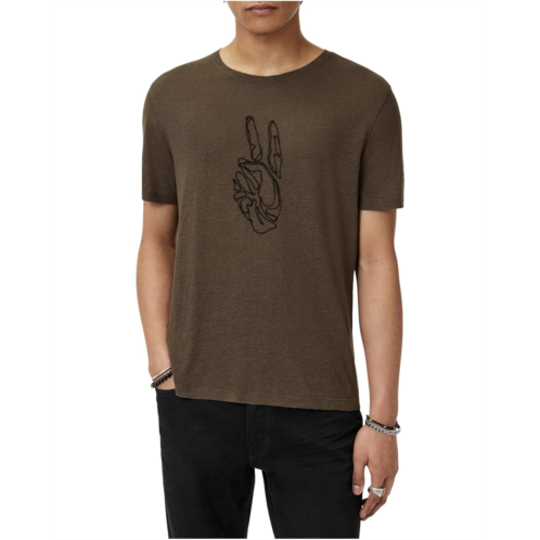 Mens John Varvatos Cording Peace Tee KG6971F25