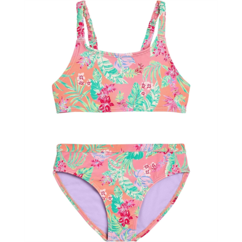 Roxy Kids Coastal Breeze Bikini Set (Little Kid)