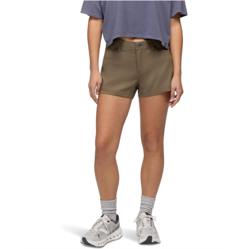 Womens Prana Stretch Zion Halle Shorts