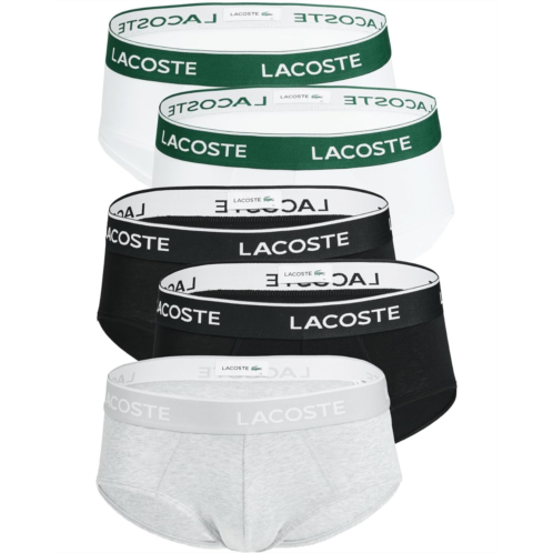 Lacoste 5-Pack Cotton Stretch Essentials Briefs