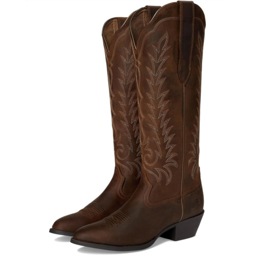 Womens Ariat Heritage R Toe Tall Stretchfit Western Boots