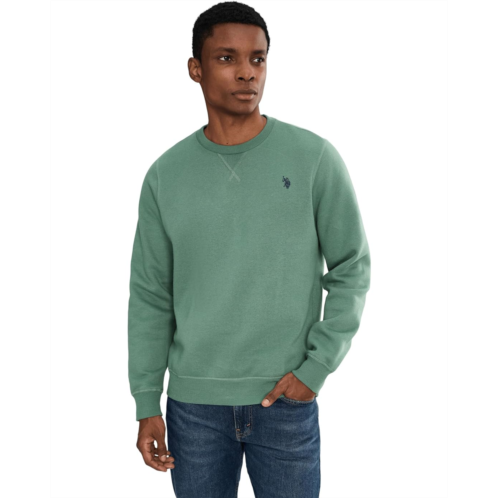 U.S. POLO ASSN. Long Sleeve Popover Crew Neck Fleece Sweatshirt