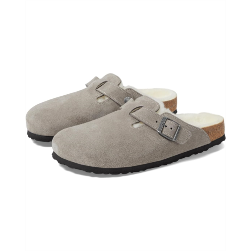 Womens Birkenstock Boston Shearling - Suede (Unisex)