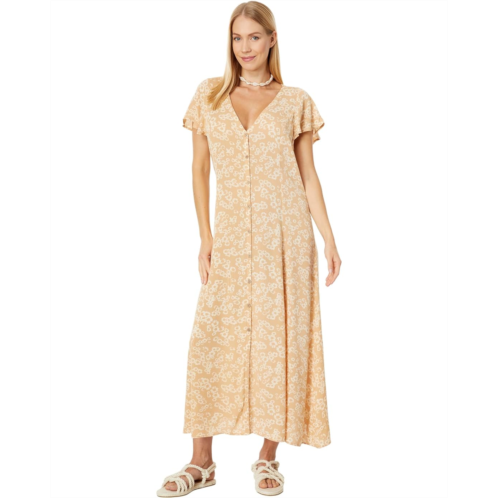 Rip Curl Sunrise Session Ditsy Midi Dress