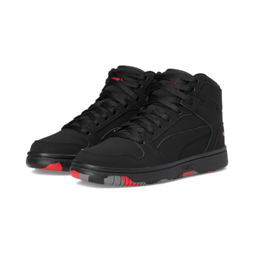 PUMA Kids Rebound Layup Mid Shoes (Big Kid) PUMA Kids Rebound Layup Mid Shoes (Big Kid)