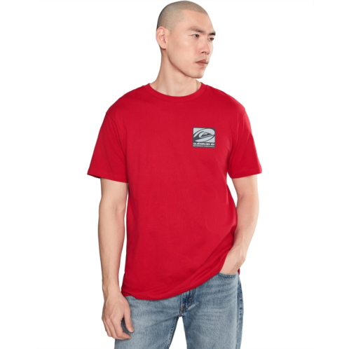 Mens Quiksilver Out Of Bounds Screen Tee