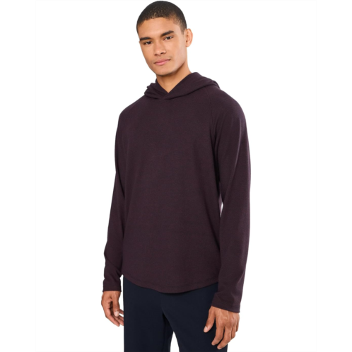 Mens Vince Broken Twill Pull-On Hoodie
