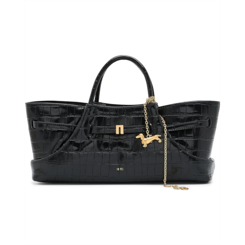 JW PEI Maeve Dachshund Metal Charm Tote Bag