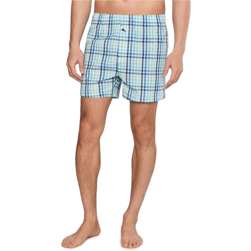 Mens Tommy Bahama Cotton Seersucker Woven Boxer